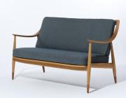 Peter Hvidt & Orla Mølgaard-Nielsen, Sofa model FD 142, France & Daverkosen